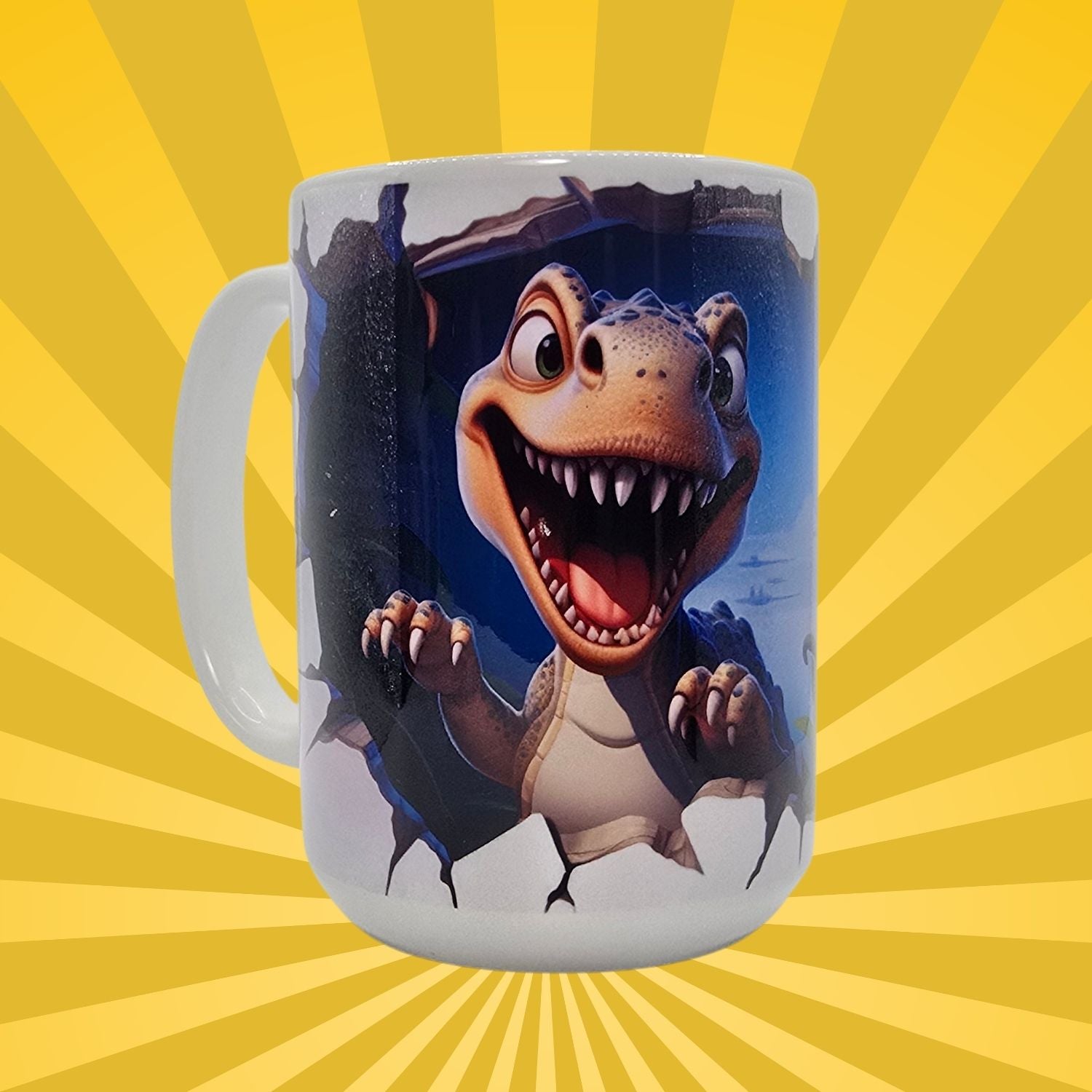 Dino Coffee Mug - 15oz