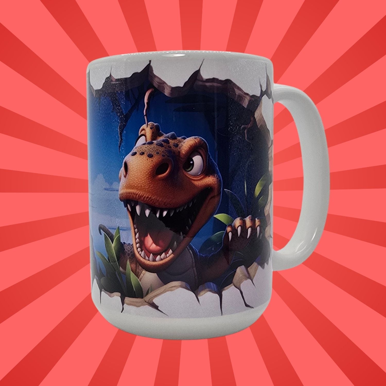 Dino Coffee Mug - 15oz