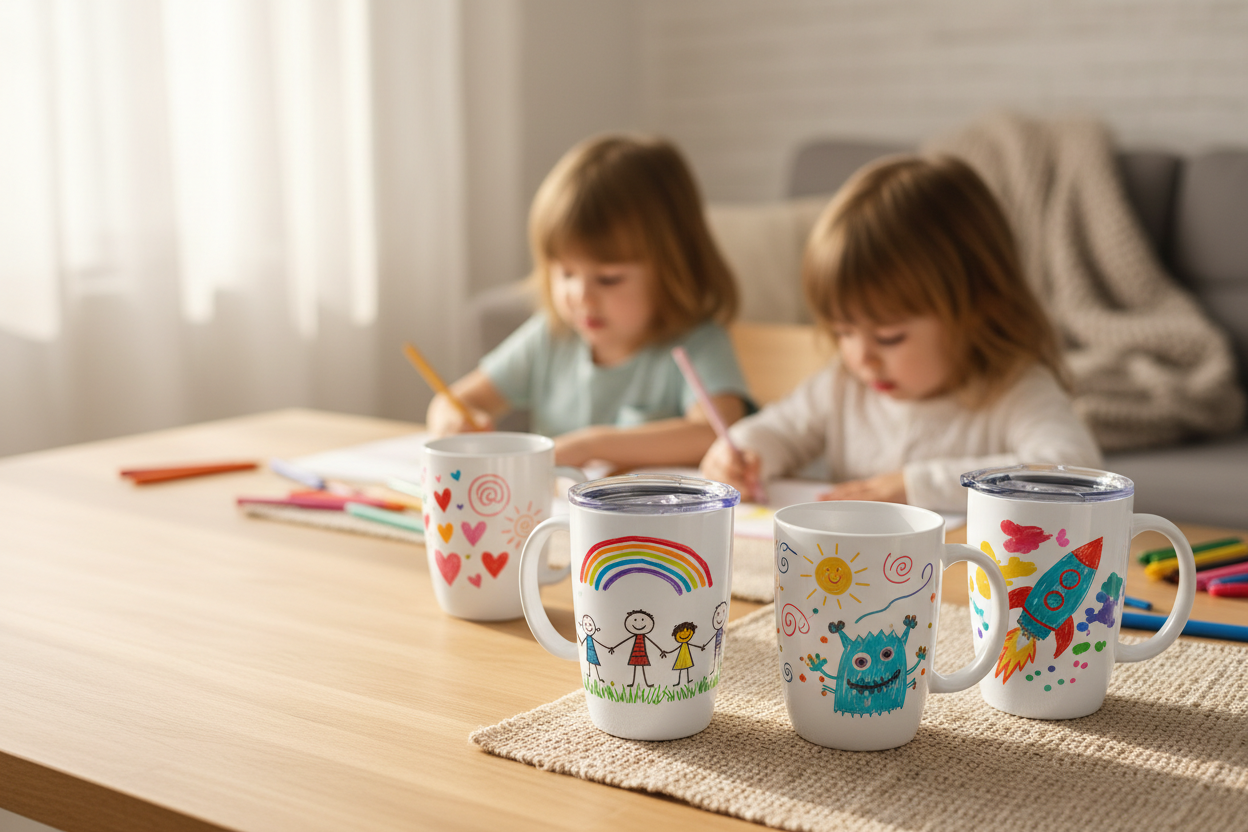 Children's art drinkware