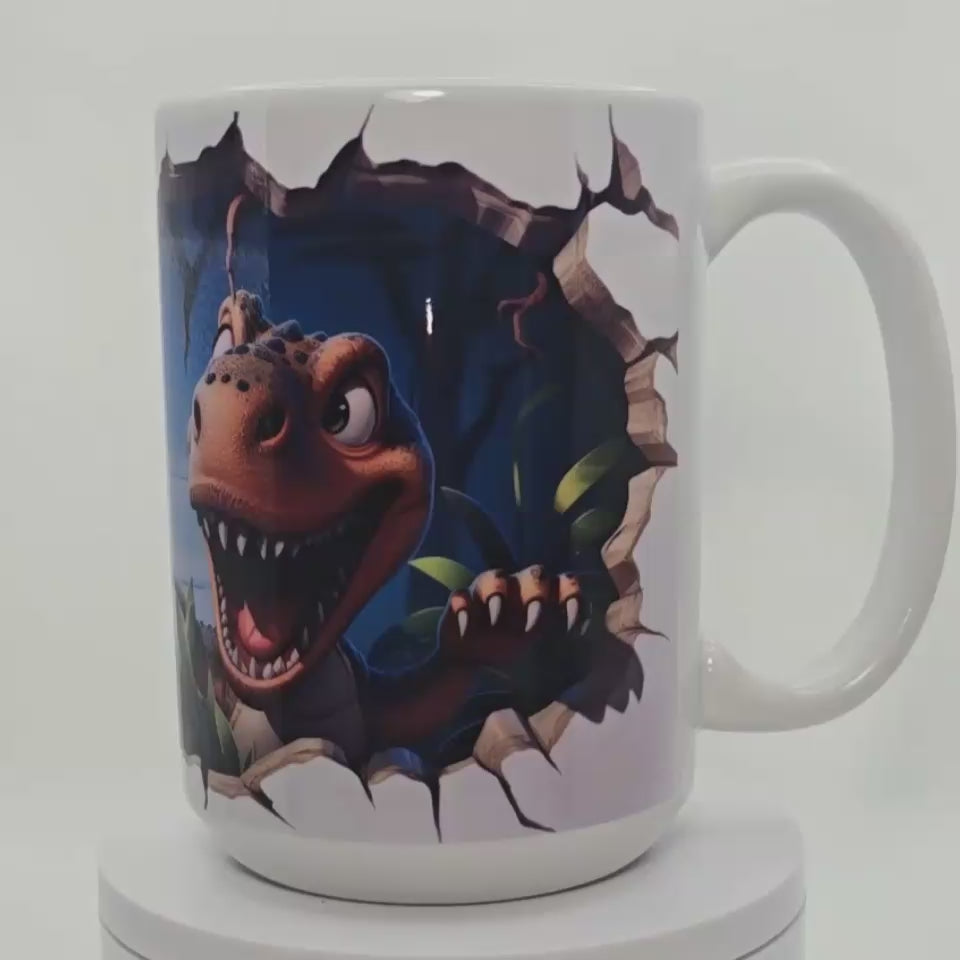 Dino Coffee Mug - 15oz